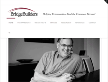 Tablet Screenshot of bridge-builders.org